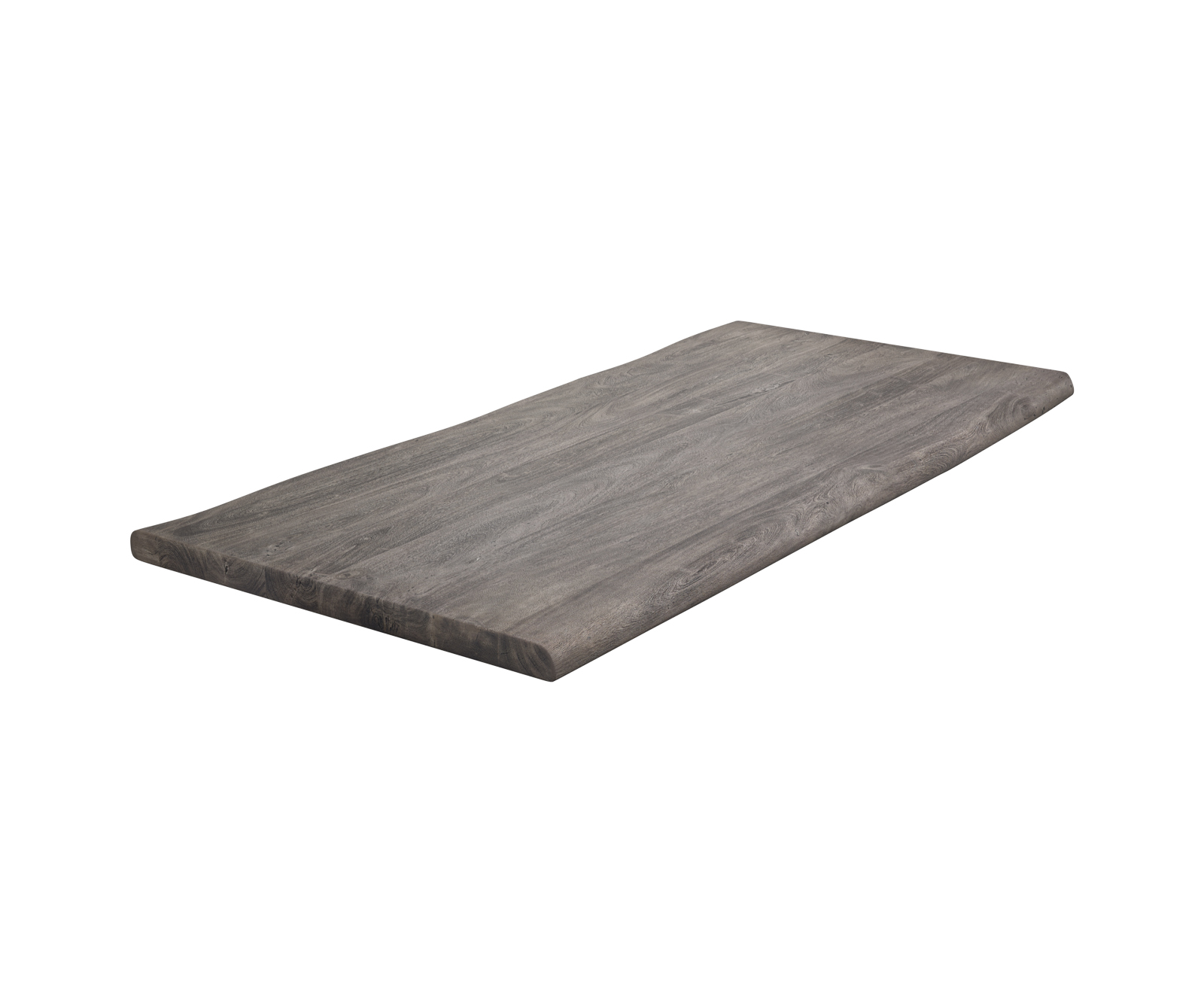 Plateau-de-table-à-manger Edge 180x90cm XL acacia platine Live-Edge