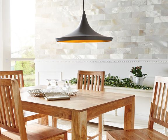 Pendelleuchte Ginevera 45 cm Schwarz Matt Bild 1