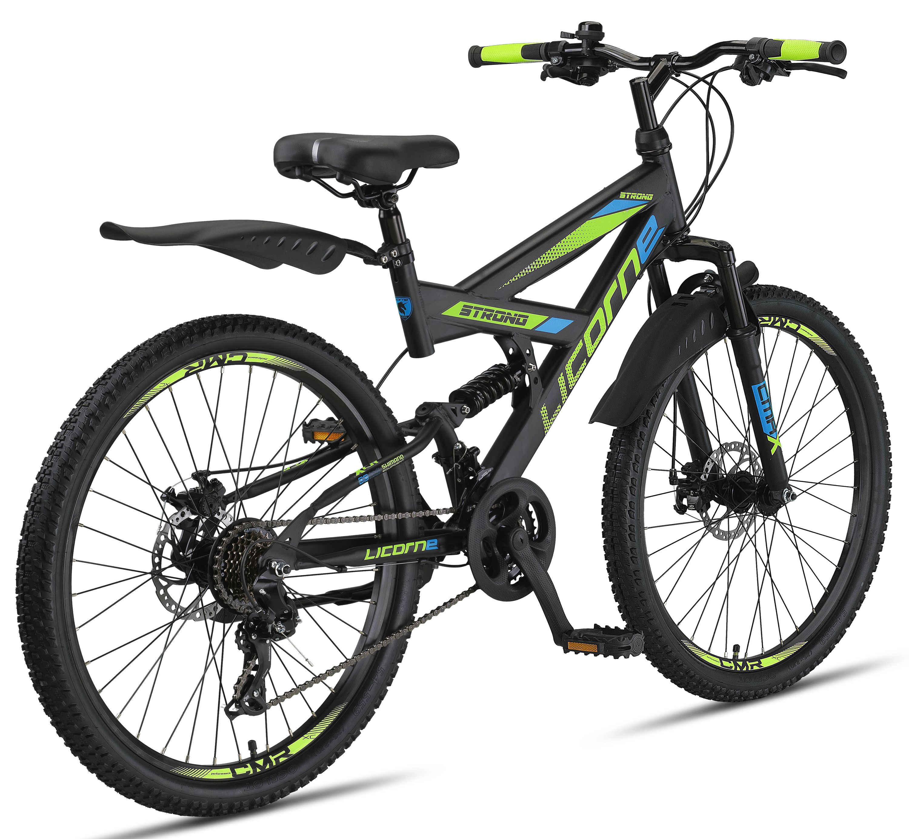 Schwarz/Blau/Lime / 26