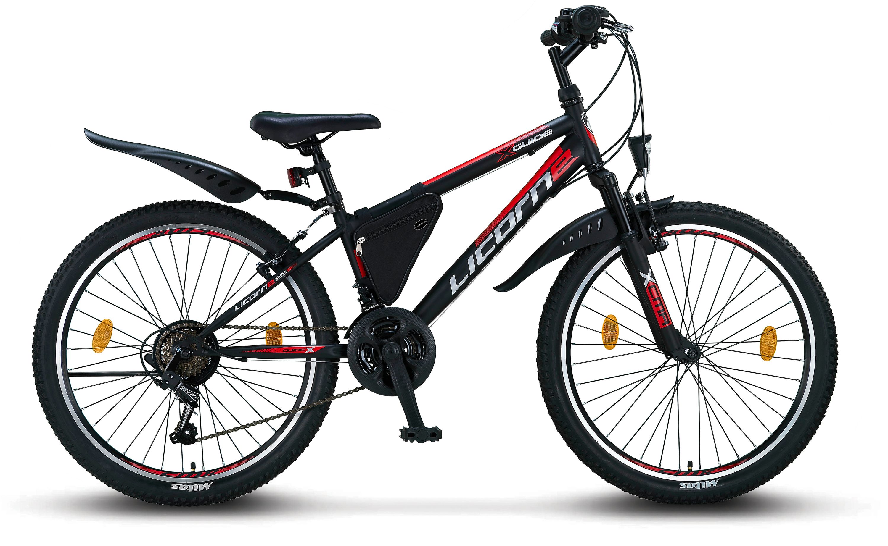 Negro/Rojo/Gris / 24