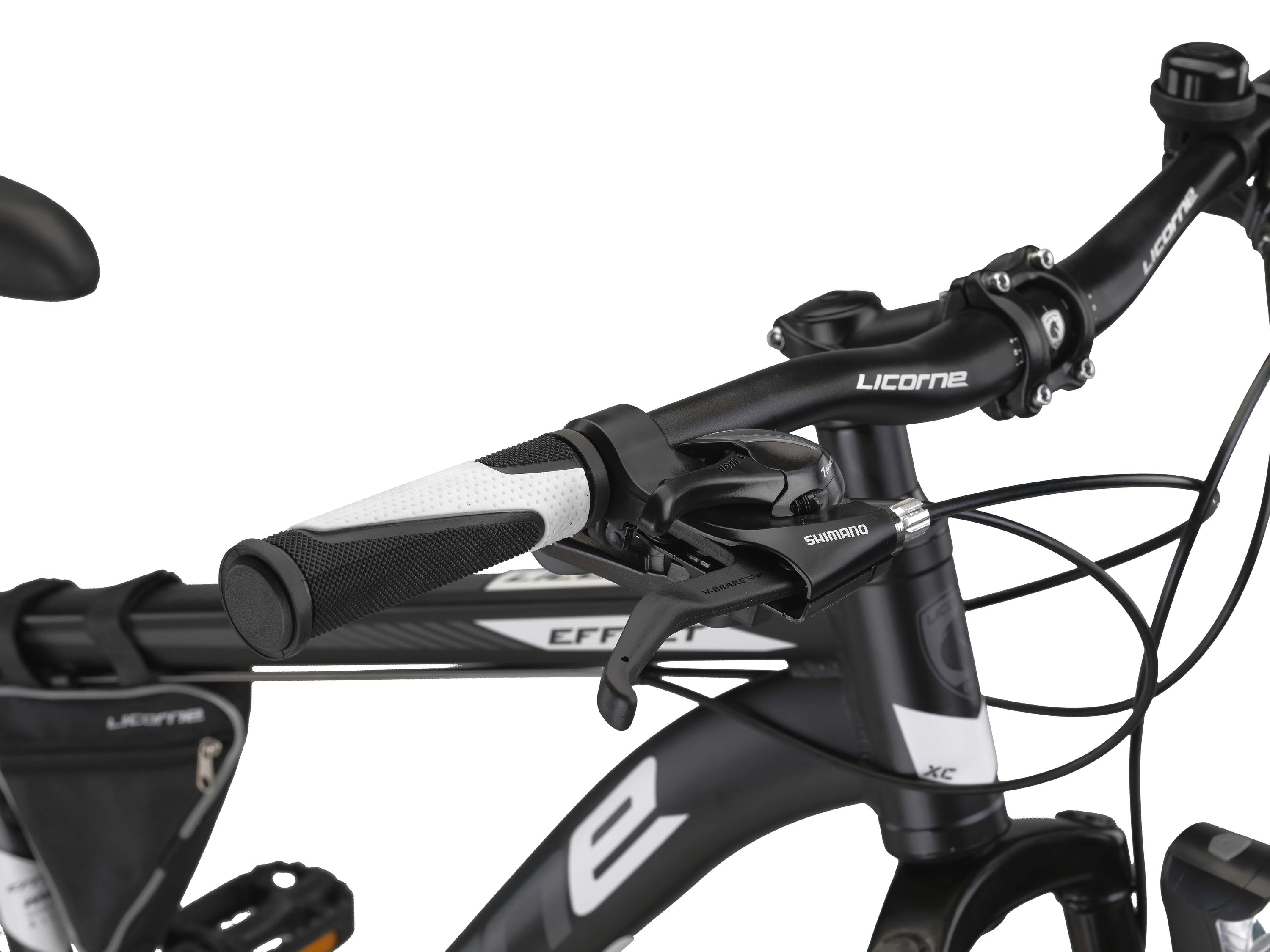 Schwarz/Weiß (2xDisc-Bremse) / 27,5