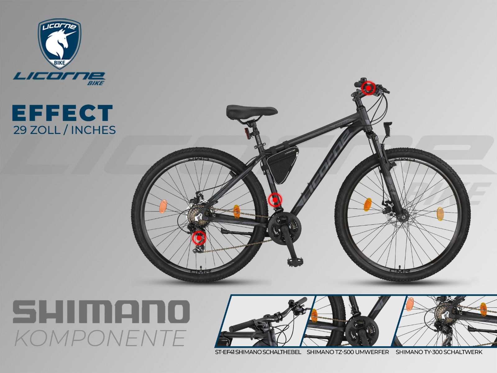 Schwarz/Anthrazit (2xDisc-Bremse) / 29.00