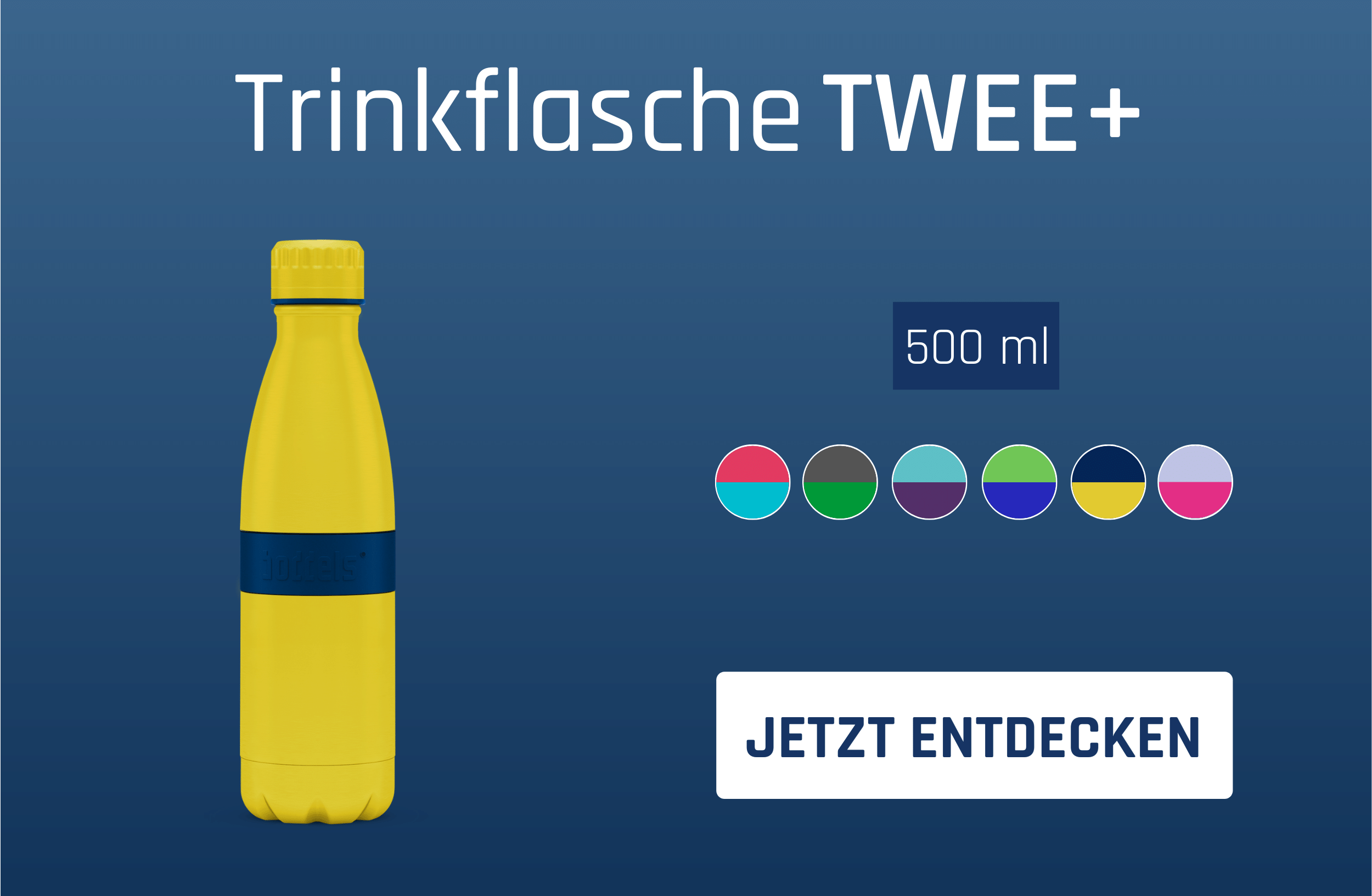 Trinkflasche TWEE+ 500ml