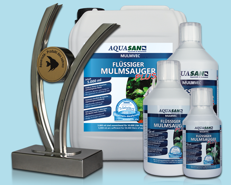 AQUASAN Mulmvec Flüssiger Mulmsauger PLUS