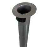 Exklusive Bodenhülse für 70mm Mast inkl. Abdeckkappe Lisori