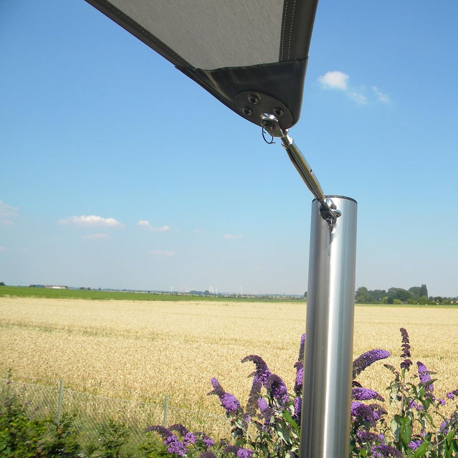 70mm Mast mit Augbolzen | Sonnensegel Lisori GmbH