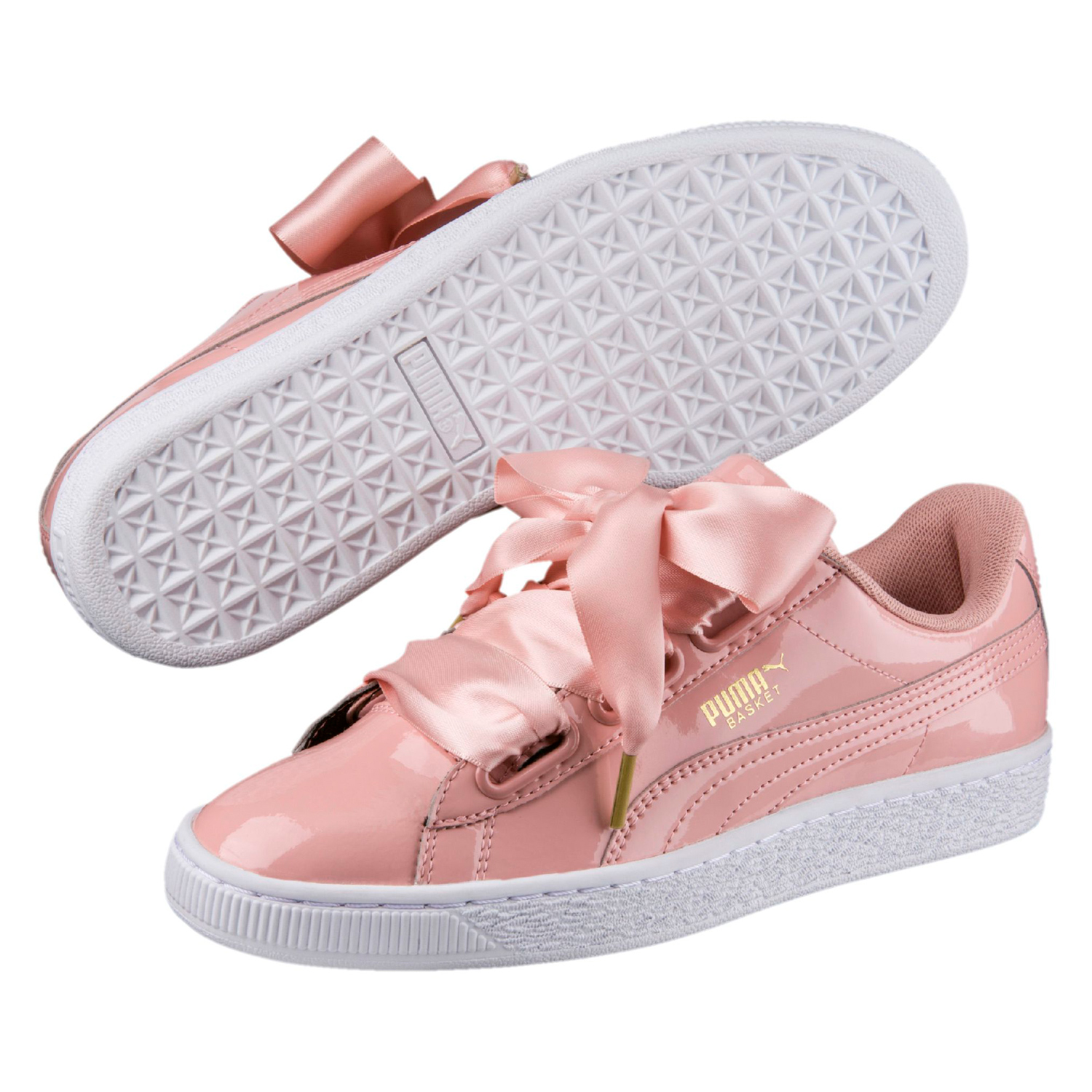 Puma Basket Heart Patent Damen Sneaker Puma Basket Heart Patent Damen Sneaker