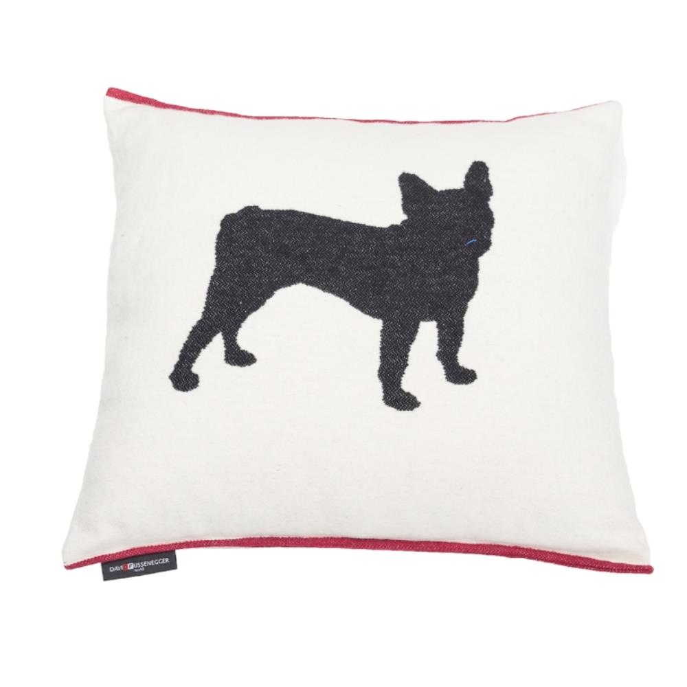 David Fussenegger, Kissen mit Füllung, Bulldogge Tragstil