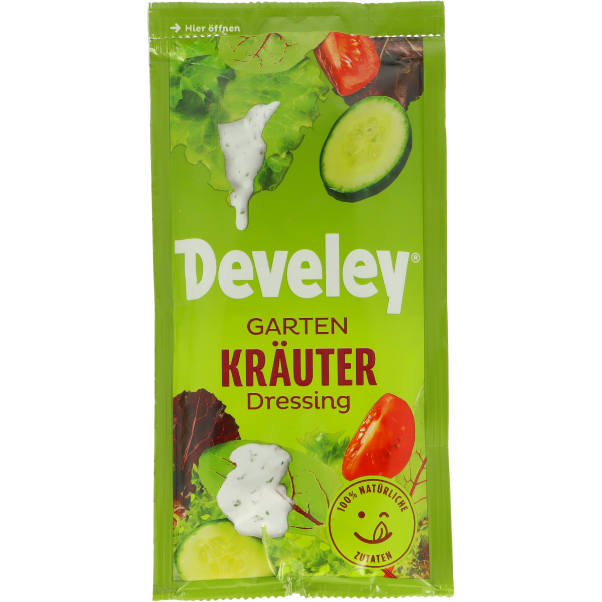 Develey Portionsdressing Kräuter 14x75 ml
