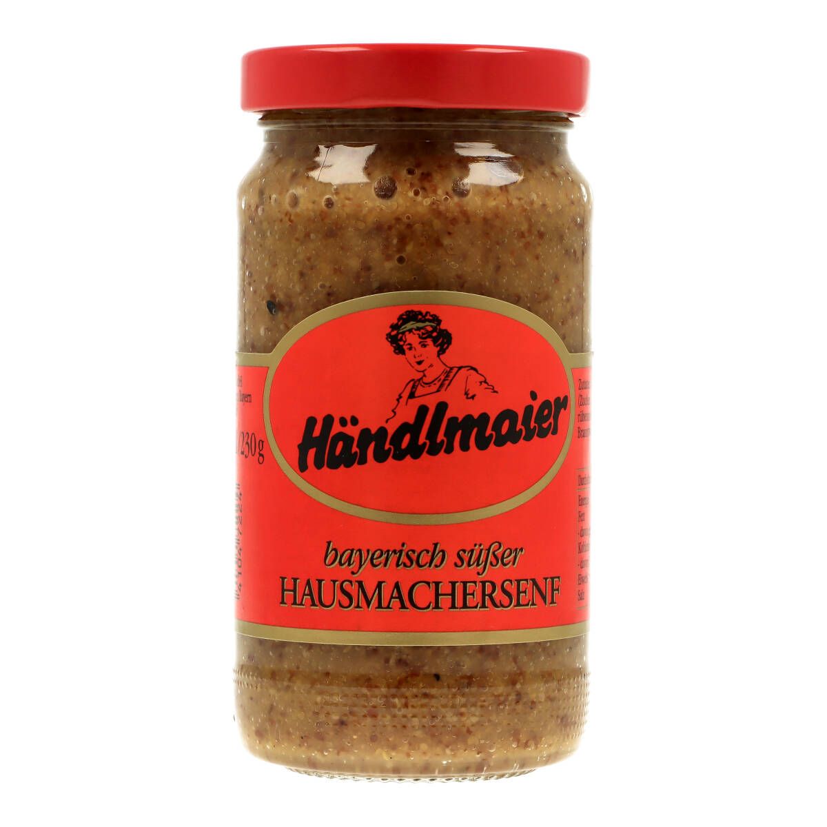 Händlmaier`s Hausmachersenf süß 200ml Glas