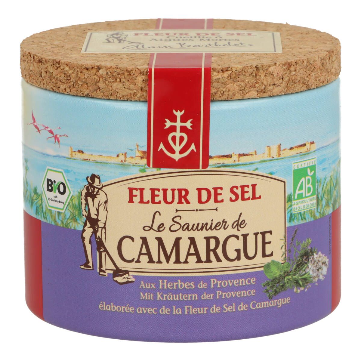 Le Saunier de Camargue Fleur De Sel Kräuter der Provence BIO 125g