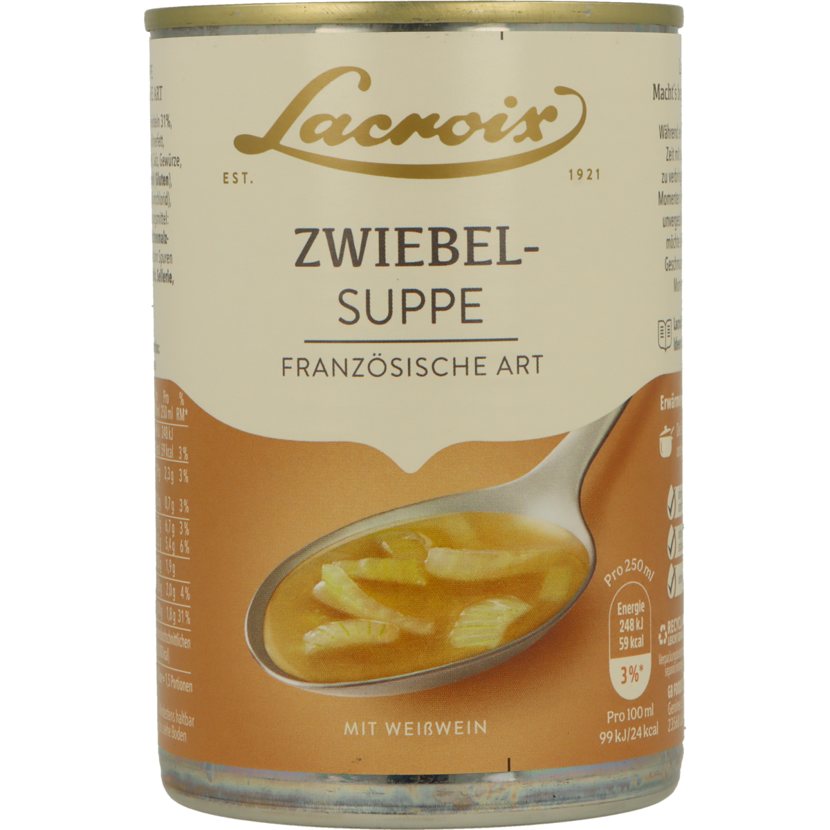 Lacroix Französische Zwiebel-Suppe 400ml