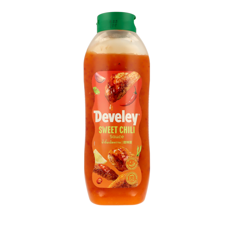 Salsa Agro Dolce Develey Sweet Chili Bottiglia Vetro Da 250 Ml - Foto 4