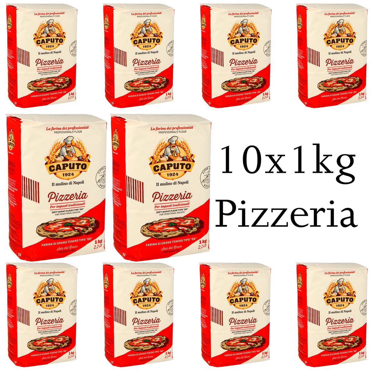 10x1kg Caputo Pizzeria