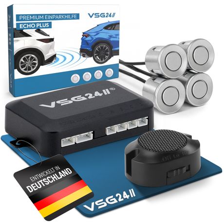 Aide au stationnement acoustique Premium ECHO PLUS Argent