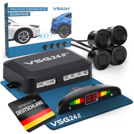 Aide au stationnement avant Premium avec affichage Noir