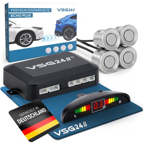 Aide au stationnement avant Premium avec affichage Argent