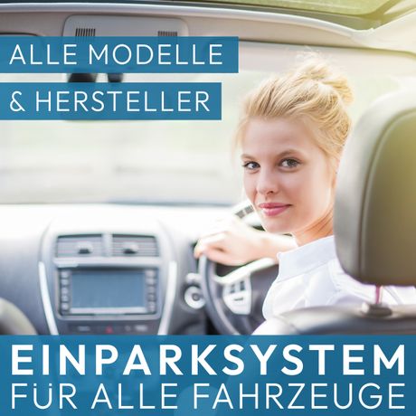 Akustische Nummernschild-Einparkhilfe ECHO PLUS Schwarz PDC-22200
