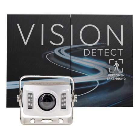 DETECT VISION HD-Auflösung Rückfahrkamera, Personenerkennung, 155° & IP69K RV-23104