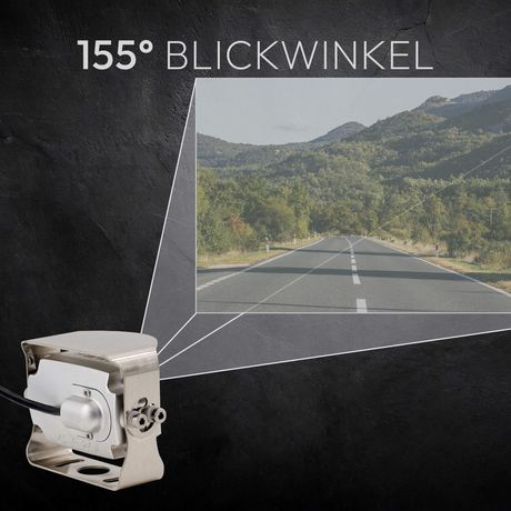 DETECT VISION HD-Auflösung Rückfahrkamera, Personenerkennung, 155° & IP69K RV-23104