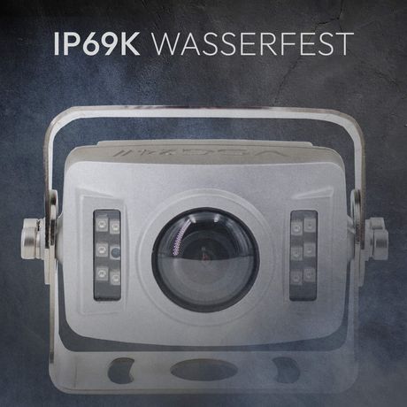 DETECT VISION HD-Auflösung Rückfahrkamera, Personenerkennung, 155° & IP69K RV-23104