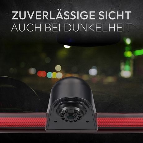 Rückfahrkamera BRAKEGUARD STAR | Kugelkopf- HD 1080P Rückfahrkamera Kleintransporter RV-23592