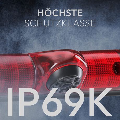 Rückfahrkamera BRAKEGUARD STRIPE | HD 1080P Rückfahrkamera Kleintransporter RV-23593