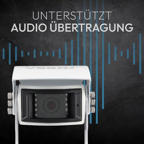 Rückfahrkamera PROFI HD | Stoßfest & Erschütterungsresistent HD-1080P Auflösung IP69K