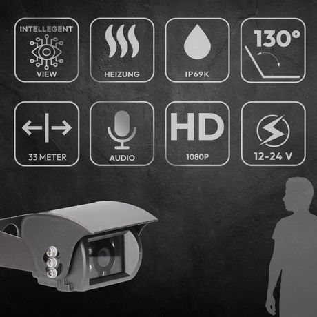 Erweiterungs-FUNK Rückfahrkamera HORIZON STELLAR PRO - 23650