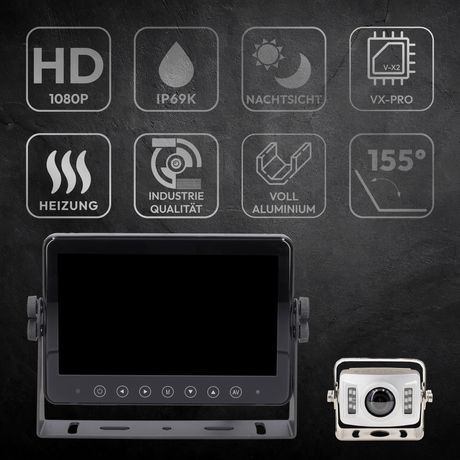 Rückfahrset VISION | HIGH END TECHNIK FÜR PROFIS | IP69K | VSG24