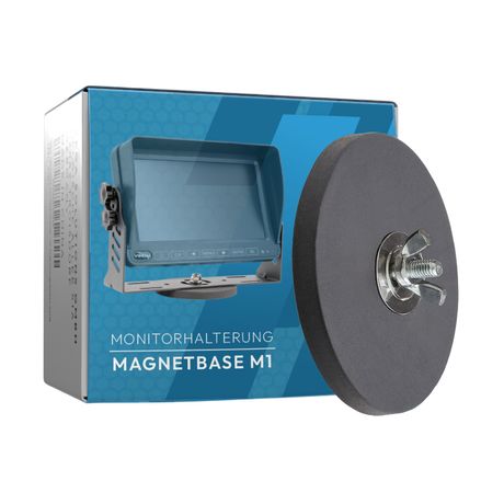 Magnethalterung MAGBASE M1 für Rückfahrmonitore