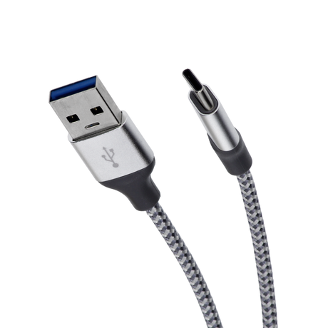 50 x USB Typ C Kabel, 2 Meter, Nylon Typ C Ladekabel und Datenkabel USB C Schnellladekabel 