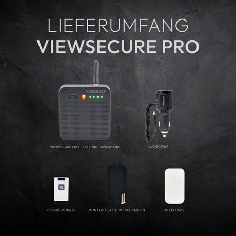 Viewsecure Pro externe Powerbank