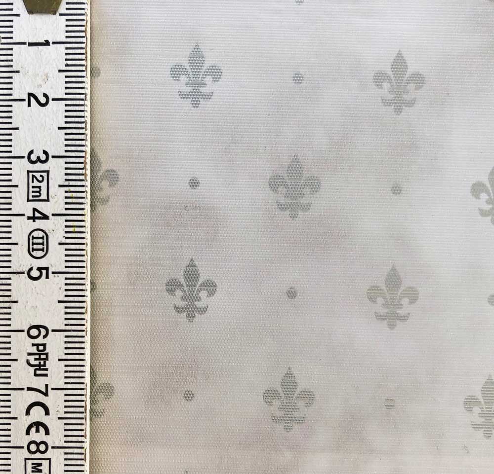Klebefolie Möbelfolie Lilie French Lily grau silber 45 cm x 200 cm Dekorfolie