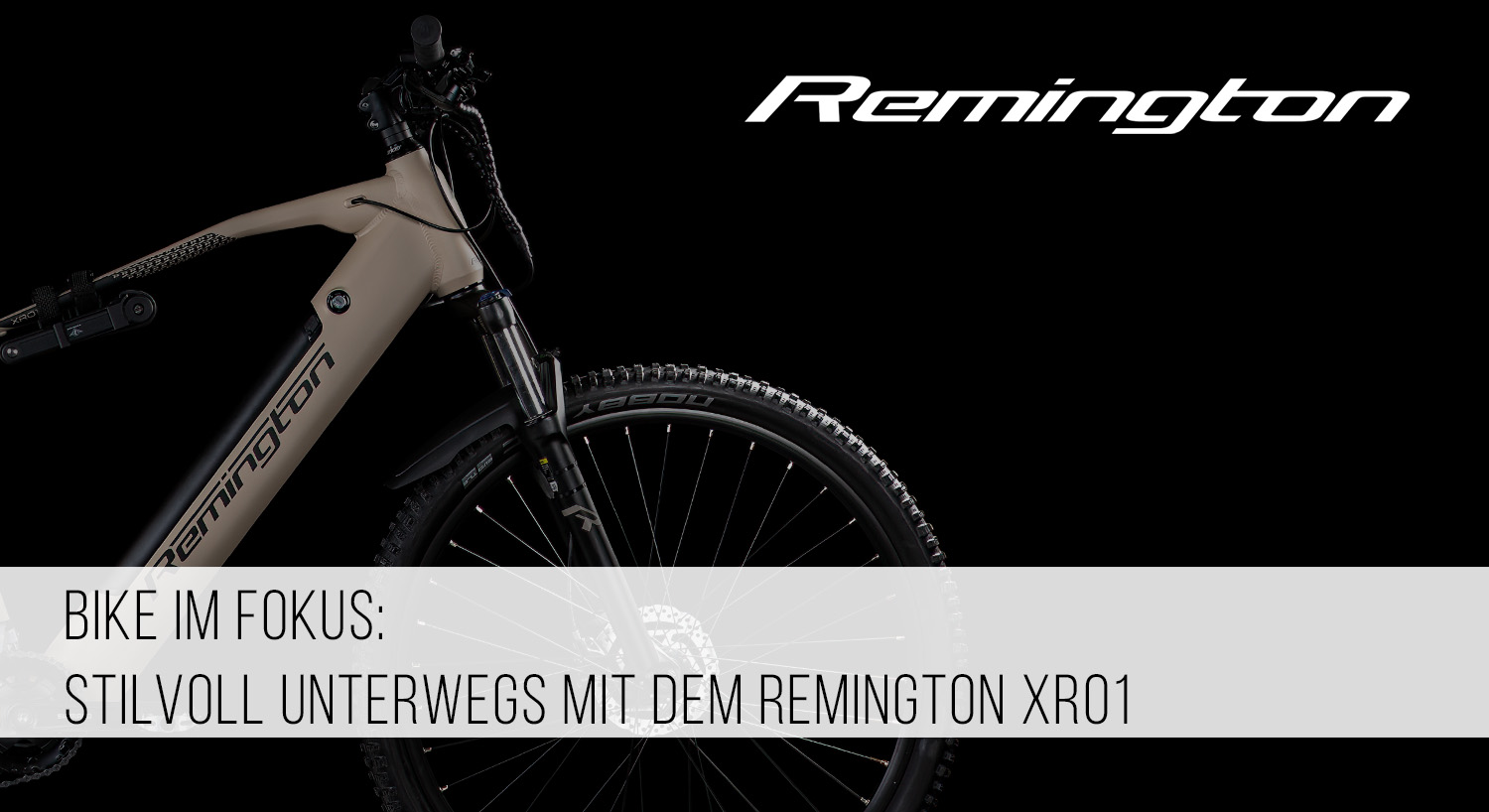 Bike im Fokus: Remington XR01