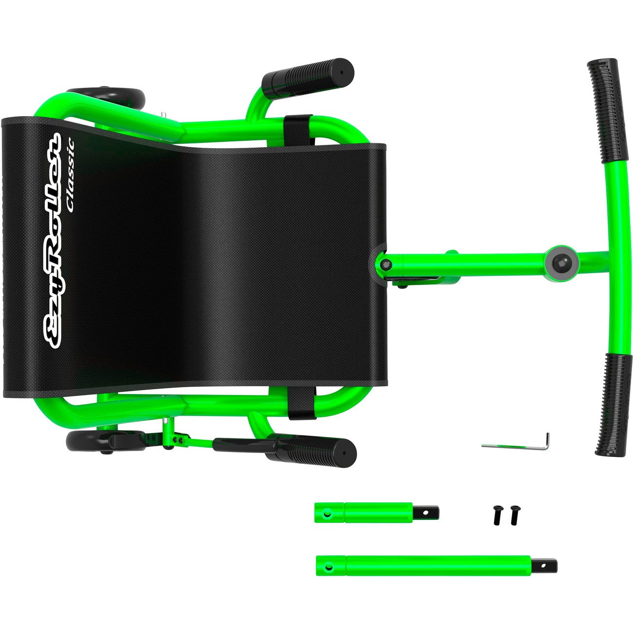 EzyRoller Classic Kinderfahrzeug für Kinder ab 3 bis 14+ Jahre Dreirad Trike Dreiradscooter dreirädriges Funfahrzeug, Farbe: grün