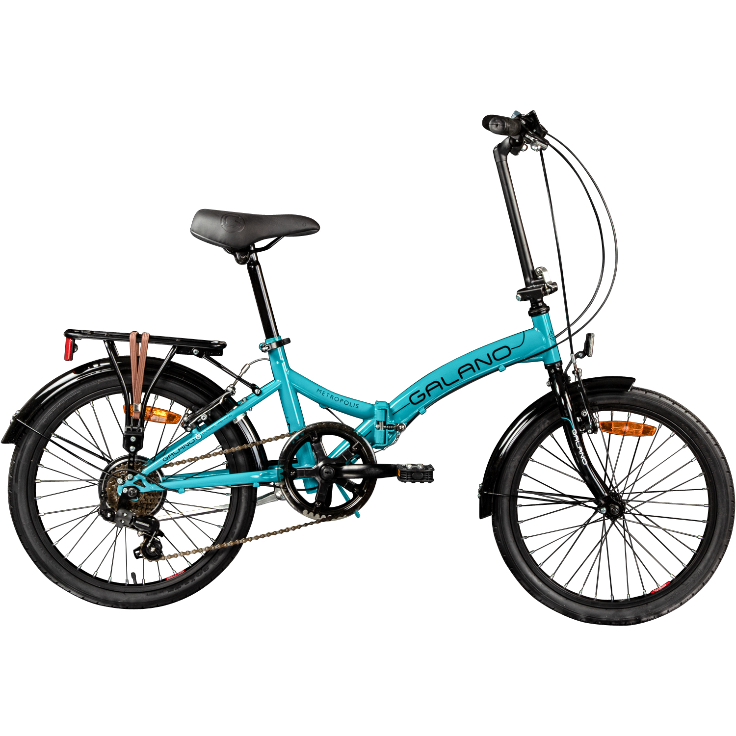 Klapprad 20 Zoll Faltrad City Bike Galano Metropolis