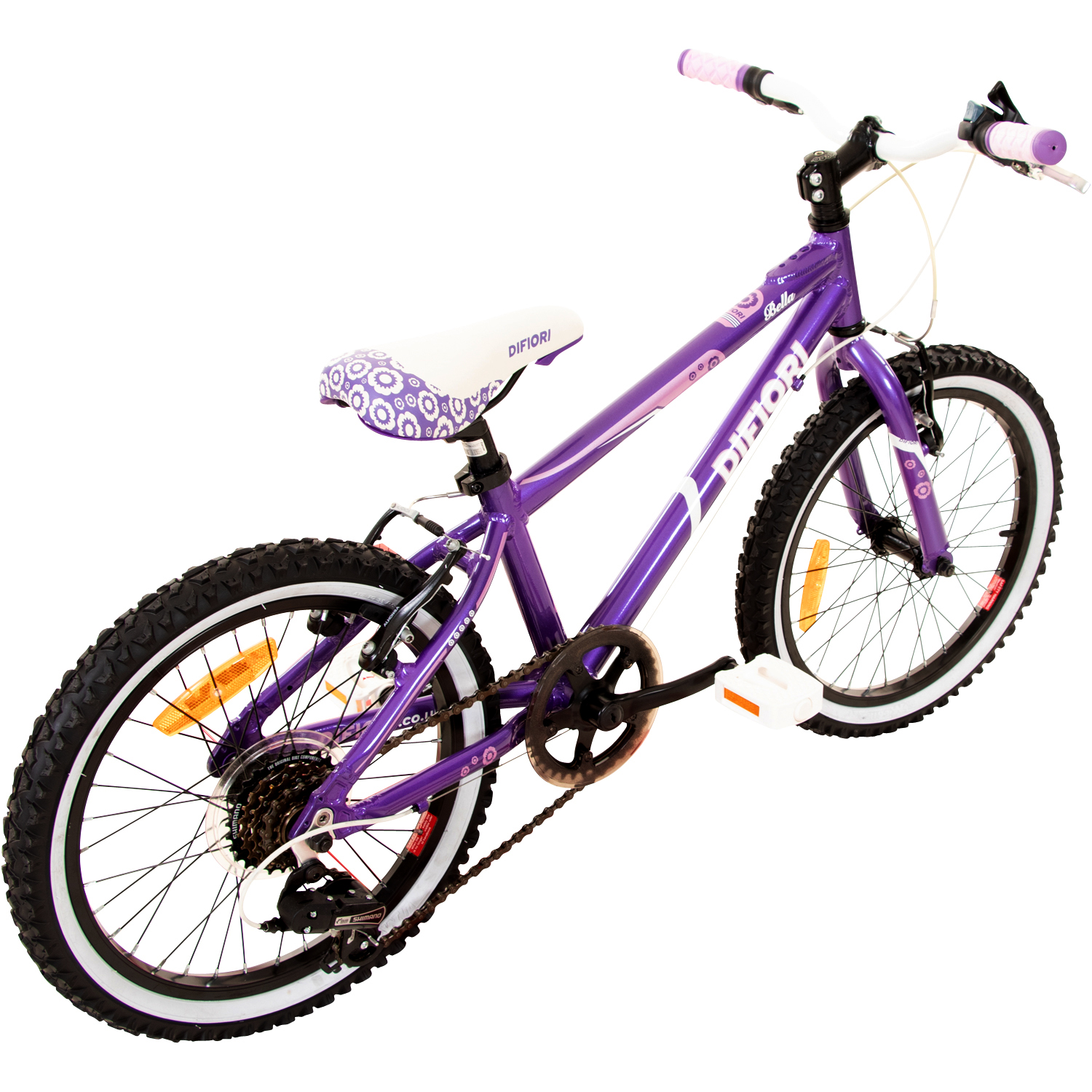 Mädchenfahrrad 18 Zoll Kinderfahrrad Difiori Bella 18