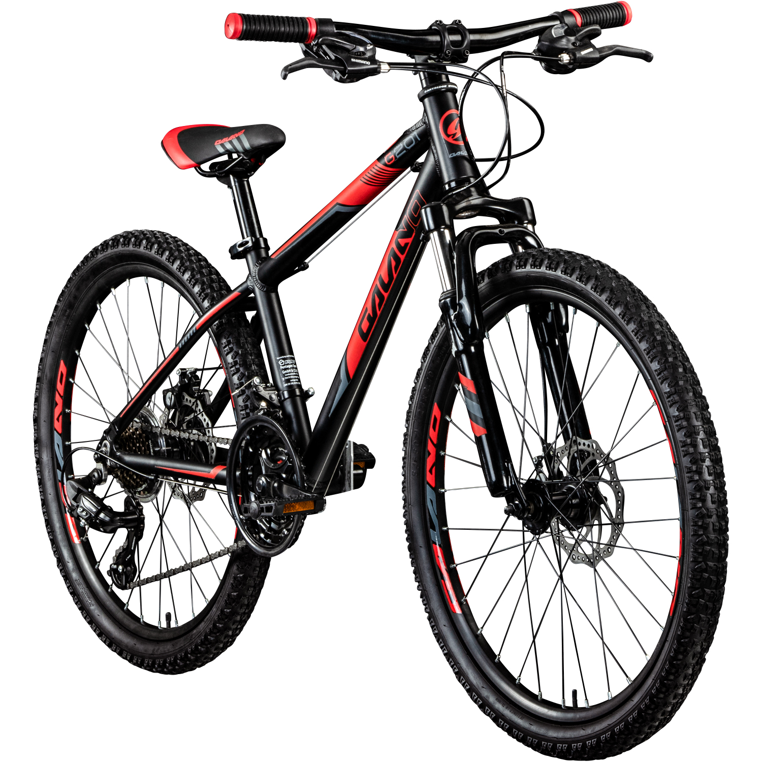 Jugendfahrrad 24 Zoll Mountainbike ab 130 cm 21 Gänge