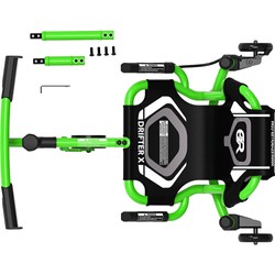 Dreiradscooter EzyRoller Drifter X in Grün - actionreiches Fahrgefühl
