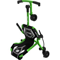 Grüner Drifter X Motorikfahrzeug ergonomisch konstruiert