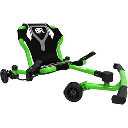 Blauer EzyRoller Drifter X grün Grüner EzyRoller Drifter X Motorikfahrzeug frontal für aktive Bewegung
