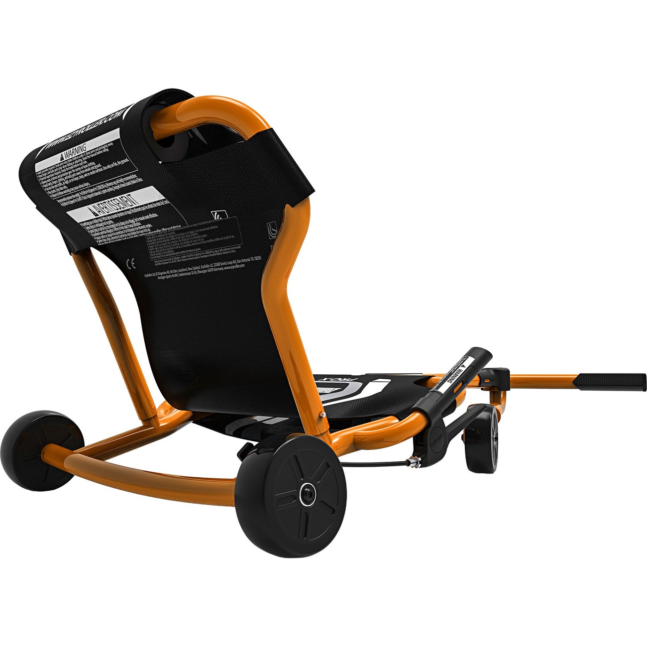 Roter EzyRoller Pro X GoKart frontal für größere Fahrer