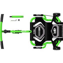EzyRoller Pro X grün Grüner EzyRoller Pro X – Freizeitdreirad für Koordination & Ganzkörpertraining
