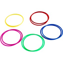Wurfringe aus dem EzyRoller Activity Pack – farbenfrohes Bewegungsspielzeug