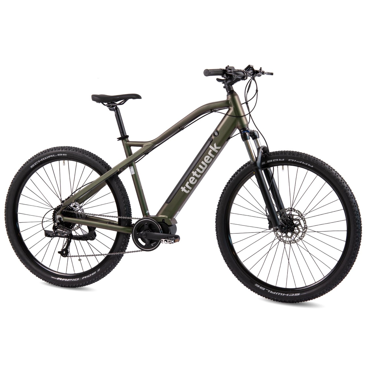 Tretwerk Commander E Bike Mountainbike 29 Zoll Pedelec MTB Hardtail Herren oder Damen 9 Gang