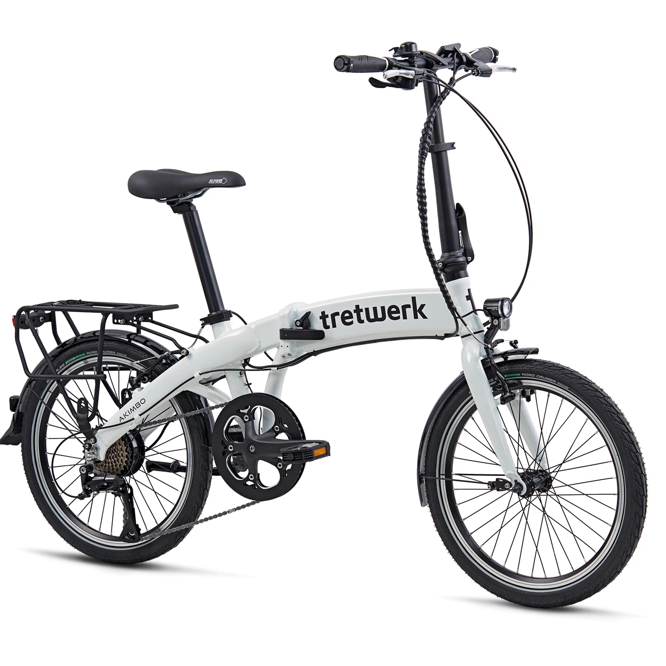 Tretwerk Akimbo E Bike 20 Zoll Klapprad Elektrofahrrad 360Wh 155 - 190 cm Pedelec Klappfahrrad 8 Gang