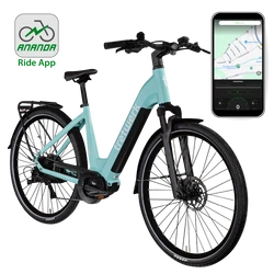 Tretwerk Amber hellgrün Tretwerk Amber E Bike Damenfahrrad hellgrün