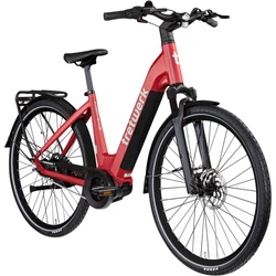 Tretwerk Amber Nexus E Bike Damenfahrrad rot