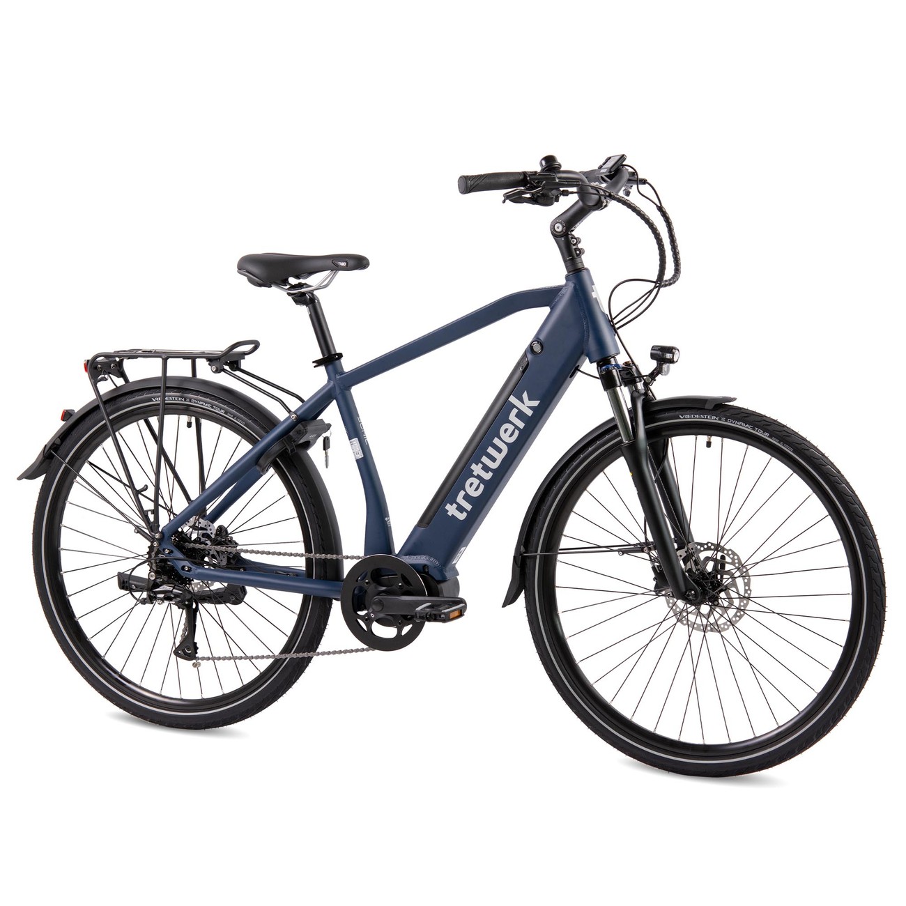 Tretwerk Sonic Pedelec 28 Zoll E Bike Trekkingrad 160 - 180 cm Elektrofahrrad Trekking 8 Gänge Damen Herren Fahrrad